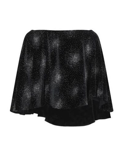 Shop Sonia Rykiel Woman Top Black Size 4 Viscose, Silk