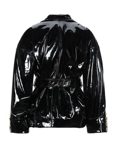Shop Alexandre Vauthier Overcoats In Black