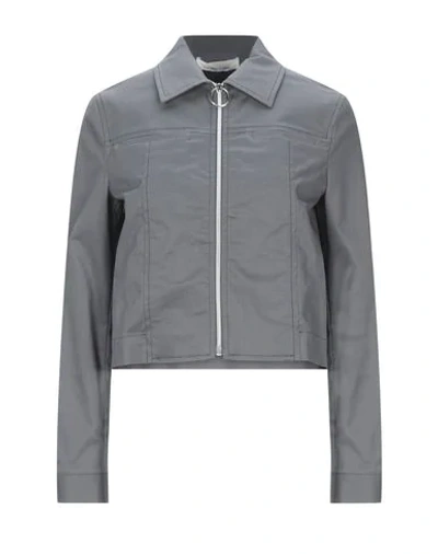 Shop Liviana Conti Jackets In Grey