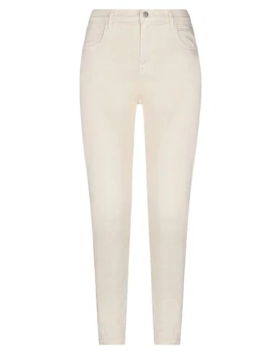 Shop J Brand Jeans In Ivory