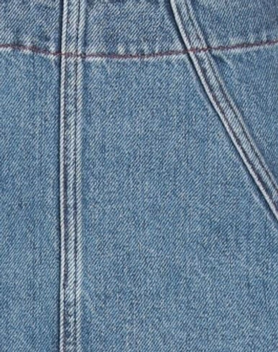 Shop Philosophy Di Lorenzo Serafini Woman Denim Skirt Blue Size 6 Cotton