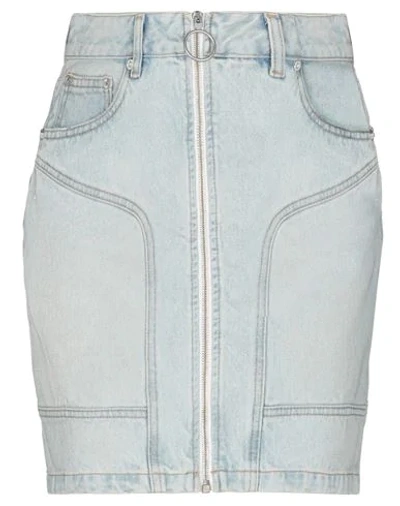 Shop Off-white &trade; Denim Skirts In Blue