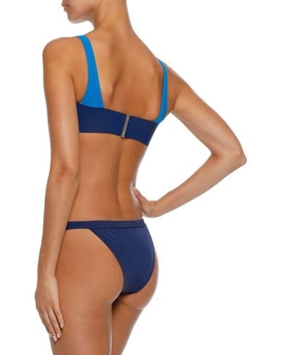 Shop Orlebar Brown Bikini Tops In Azure