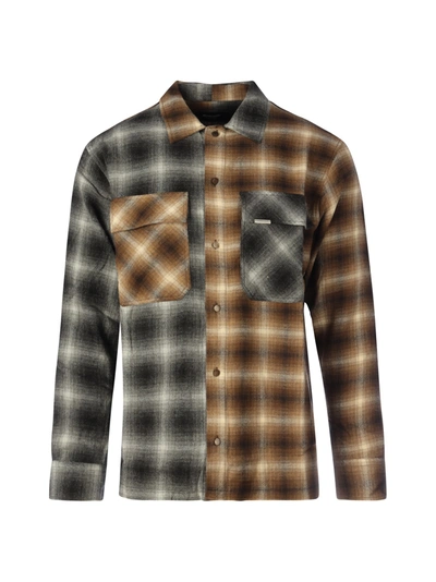 Shop Represent Flannel Shirt In Multicolour