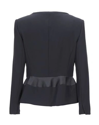 Emporio Armani Suit Jackets In Blue