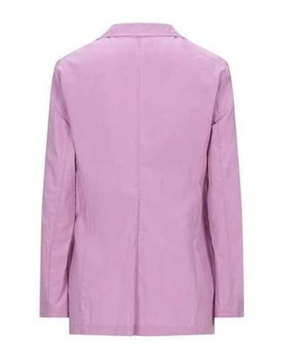 Shop Ottod'ame Woman Blazer Pink Size 4 Cotton
