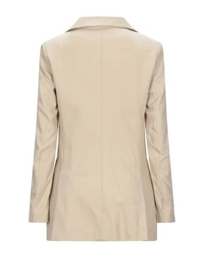Shop Ottod'ame Suit Jackets In Sand