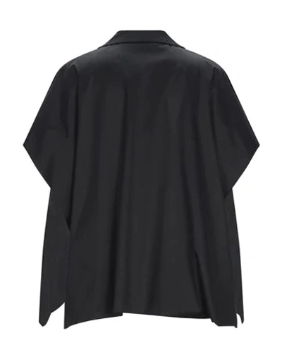 Shop Ottod'ame Woman Suit Jacket Black Size 6 Cotton, Elastane