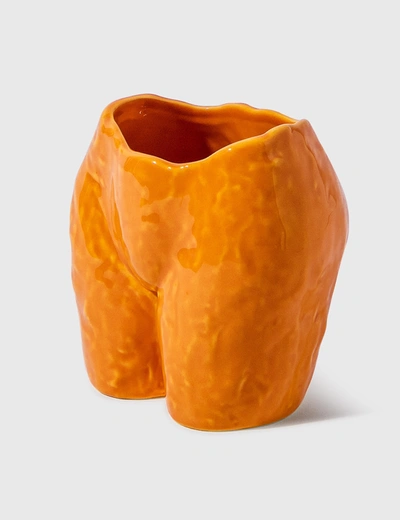 Shop Anissa Kermiche Popotin Pot Orange Shiny