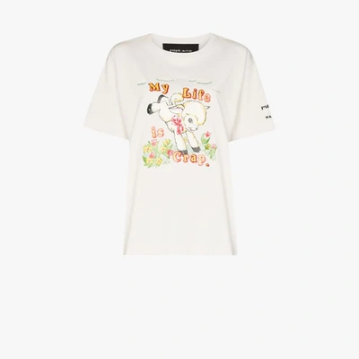 Shop The Marc Jacobs White X Magda Archer Printed T-shirt