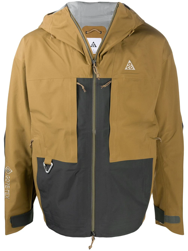 Nike Acg Gore Tex Misery Ridge Men S Jacket Golden Beige Clearance Sale In Neutrals Modesens