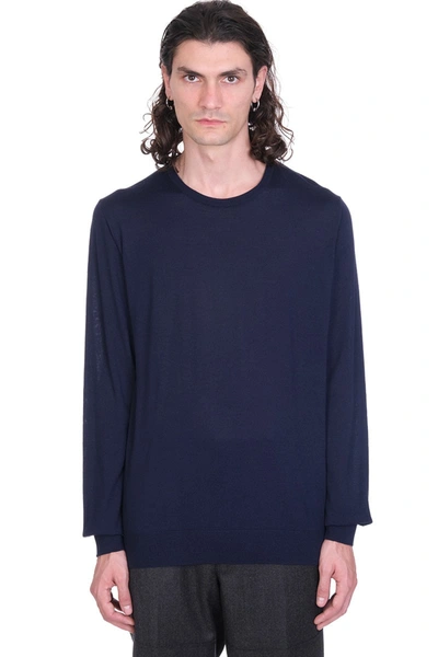 Lanvin Knitwear In Blue Wool In Blue