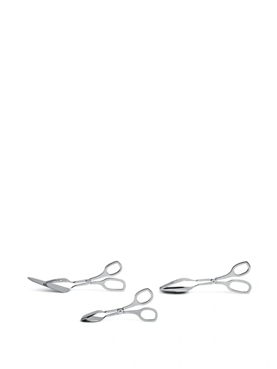 Shop Sambonet Living Collection Serving Pliers In Silver