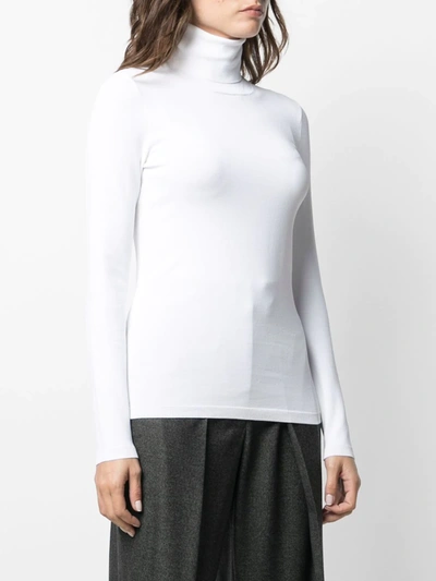 Stella Mccartney Roll Neck Jumper In White