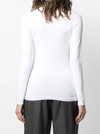 Stella Mccartney Roll Neck Jumper In White