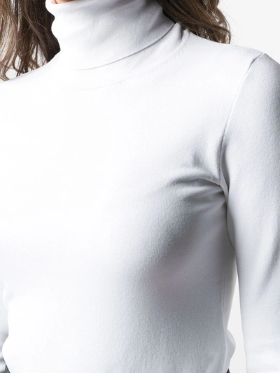 Stella Mccartney Roll Neck Jumper In White