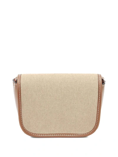 Shop Jw Anderson Webbing Nano Anchor Crossbody Bag In Neutrals