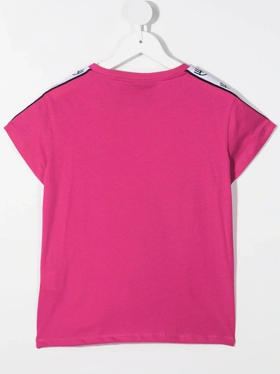 Shop Chiara Ferragni Logo Print Short-sleeved T-shirt In Pink