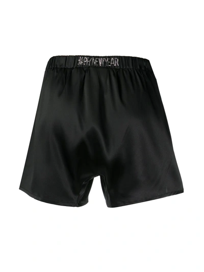Shop Dsquared2 Happy New Year Tuxedo Boxers In Black