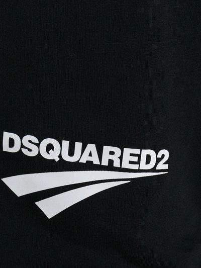 Shop Dsquared2 Flash Logo Lounge Tank Top In Black