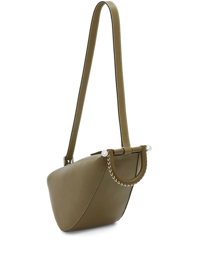Shop Jw Anderson Small Wedge Bag In Green