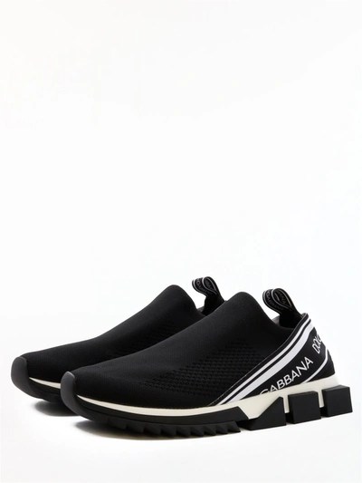 Shop Dolce & Gabbana Sorrento Sneaker In Black
