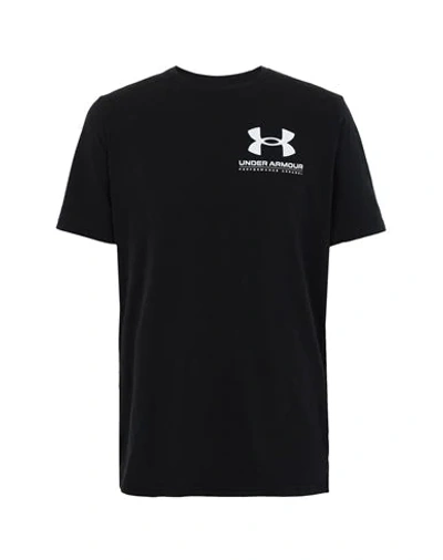 Shop Under Armour T-shirts In Black