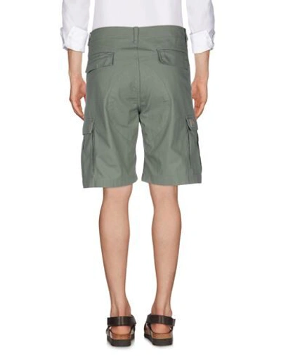 Shop Carhartt Man Shorts & Bermuda Shorts Military Green Size 34 Cotton