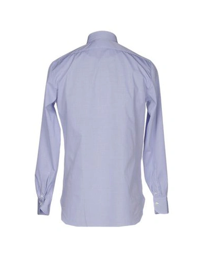 Shop Alessandro Gherardi Shirts In Blue