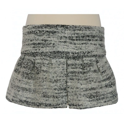 Pre-owned Isabel Marant Grey Wool Skirt
