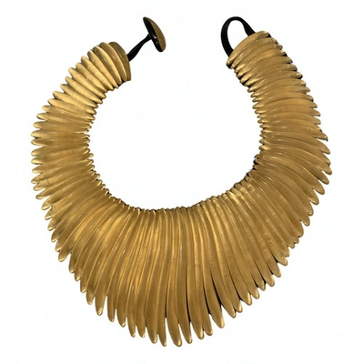 Pre-owned Monies Gold Gold Plated Necklace
