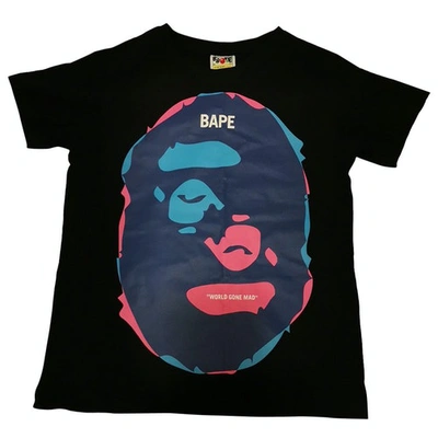 Pre-owned A Bathing Ape Black Cotton Top