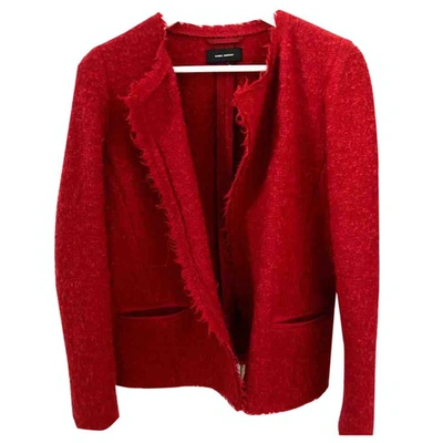 ISABEL MARANT Pre-owned Wool Jacket In Red