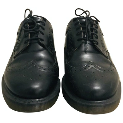 Pre-owned Dr. Martens' 3989 (brogue) Black Leather Lace Ups