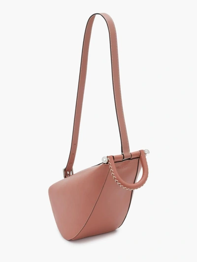 Shop Jw Anderson Small Wedge Bag In Pink