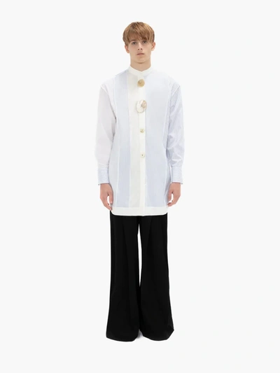 Shop Jw Anderson Made In Britain: Shirt Dress In White
