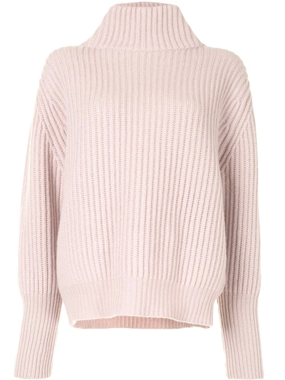 CHUNKY-KNIT CASHMERE JUMPER