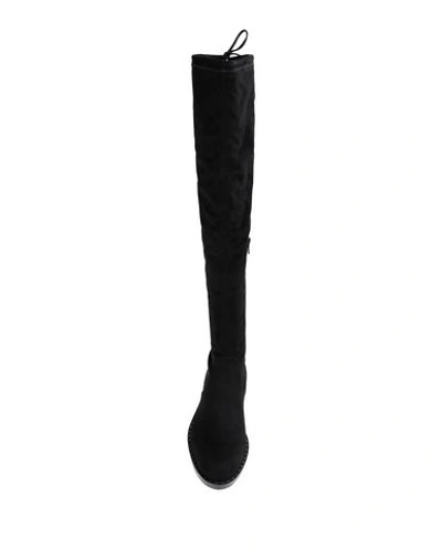 Shop Adele Dezotti Knee Boots In Black