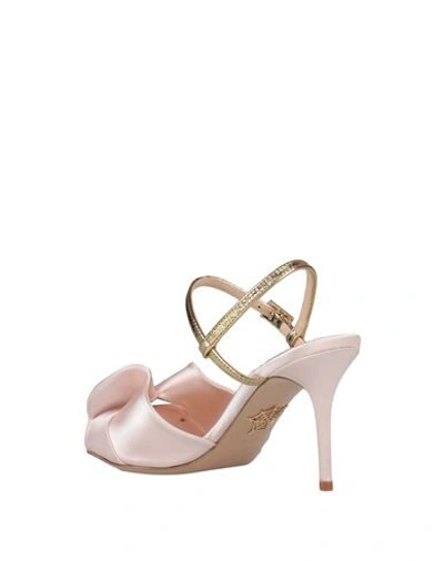 Shop Charlotte Olympia Sandals In Light Pink