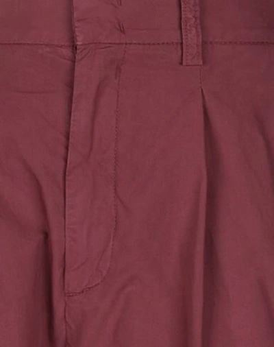 Department Five Cotton Shorts In Red