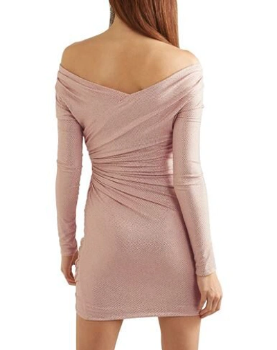 Alexandre Vauthier Short Dresses In Pink