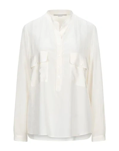 Shop Stella Mccartney Woman Top Ivory Size 8-10 Silk In White