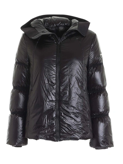 Shop Colmar Originals Celsius Hooded Down Jacket In Black