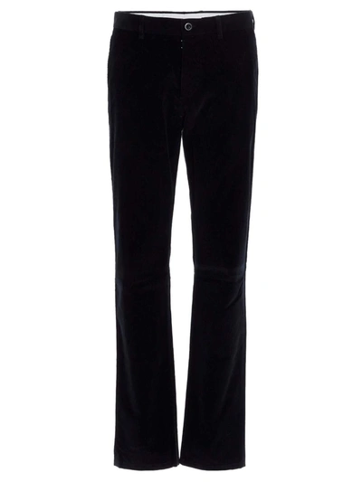 Shop Maison Margiela Corduroy Pants Black