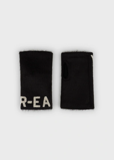 Shop Emporio Armani Gloves - Item 46720159 In Black
