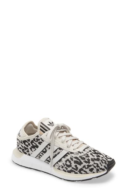 adidas swift run raw white and black