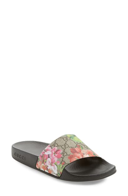gucci bloom slides women