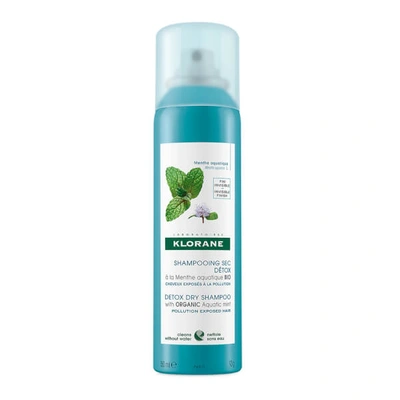 Shop Klorane Detox Dry Shampoo With Organic Aquatic Mint For Pollution-exposed Hair 150ml