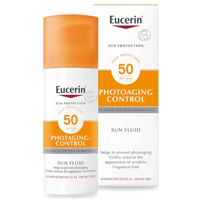 Shop Eucerin Sun Photoaging Control Sun Fluid Spf50 50ml