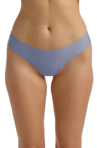 Shop Commando Butter Stretch Modal Thong In Pebble